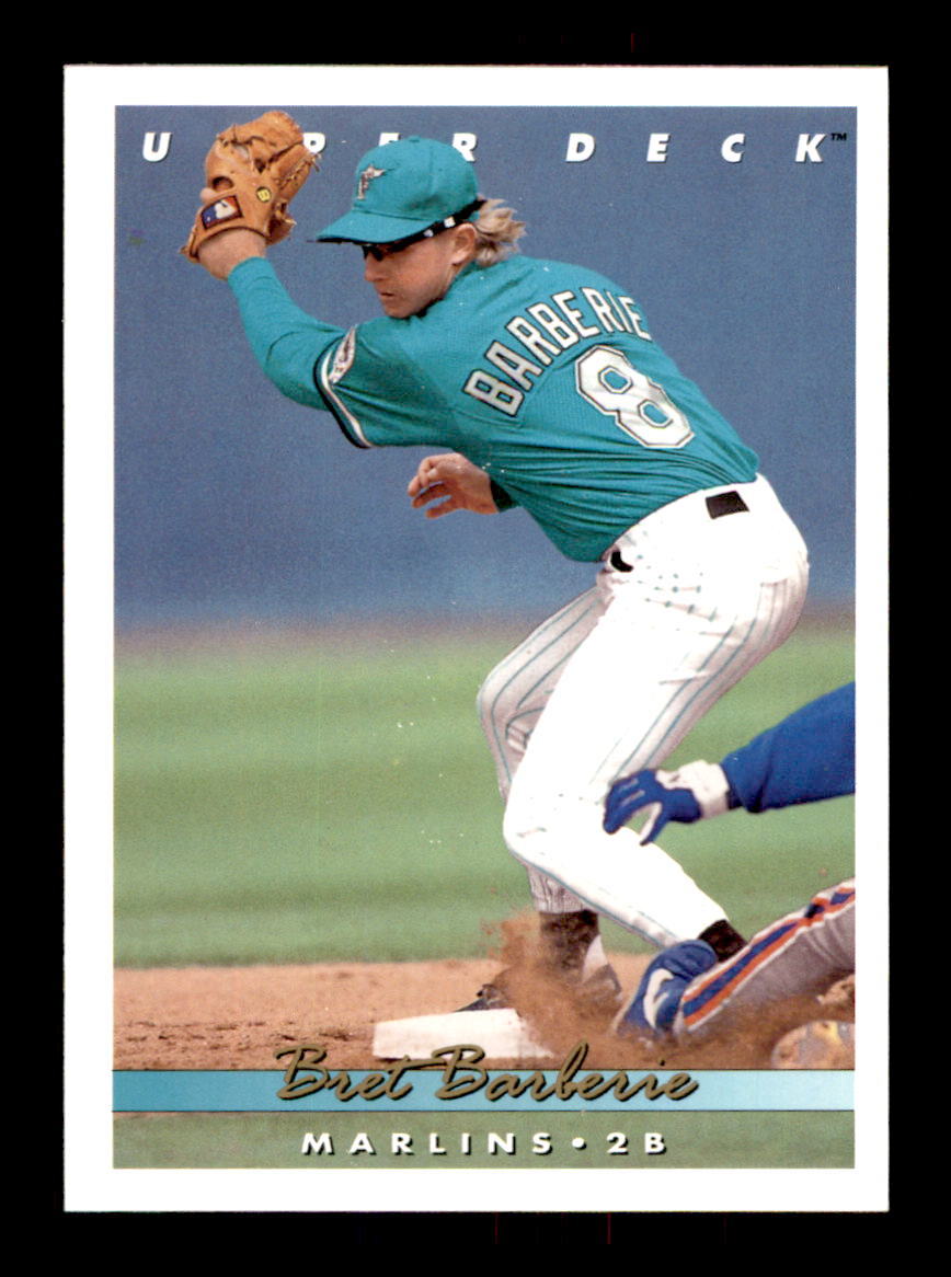 1993 Baseball Upper Deck Bret Barberie Florida Marlins #552