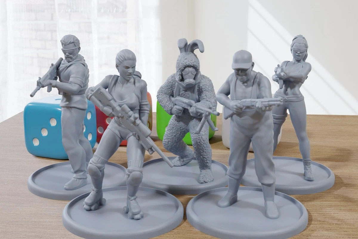 3d printed cheap minifigures