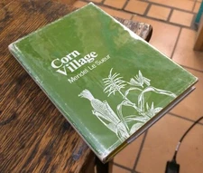 Corn Village - Mendel Le Sueur - 1970 first SIGNED Free US Shipping