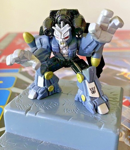 OPTIMUS PRIME VS BLACKOUT TRANSFORMERS MOVIE ROBOT HEROES 3" ACTION FIGURE SET! - Picture 2 of 6