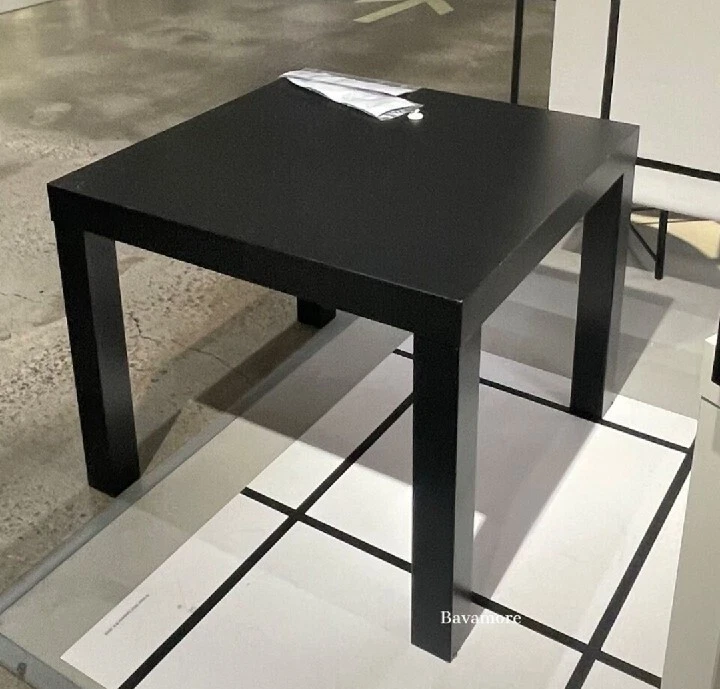 Ikea lack table black deals