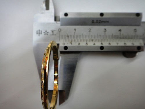 CREATED DIAMOND SAPAHIRE BEZEL insert ring fits Rolex DATEJUST Men Mid-size Lady - Picture 8 of 18