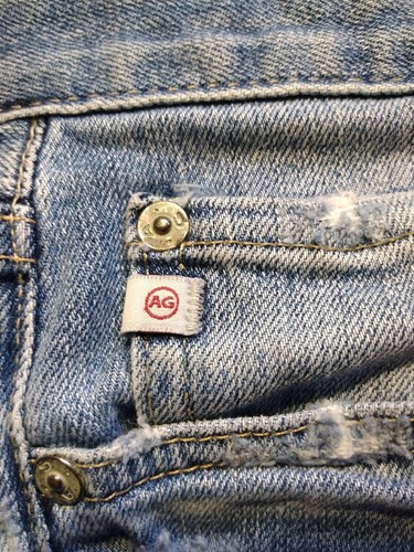 AG-ED Denim Womens Size 26R Nikki Relaxed Skinny Shorts Vintage Inspired - Picture 4 of 5