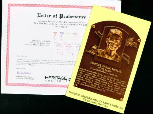 1980 STAN MUSIAL owned FRED CLARKE HOF Perez / Steele Pedigree SGC 114/10,000 - Picture 3 of 3