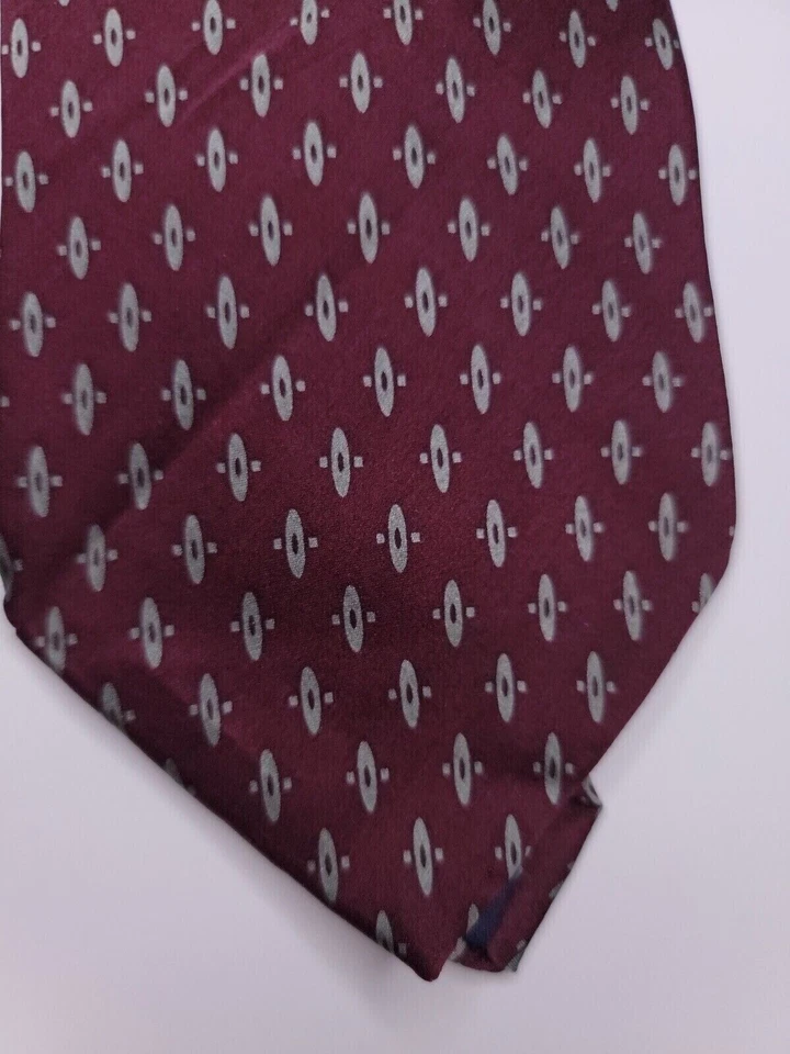 Corbata formal Alexander Julian Colores para hombre 57"Lx3,75"W púrpura/gris Foto 2 de 4