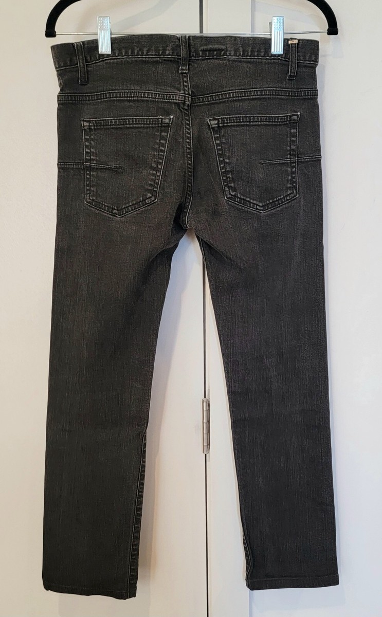 Christian DIOR HOMME Button Fly Skinny Jeans MEN Charcoal Christian DIOR HOMME Button Fly Skinny Jeans MEN Charcoal