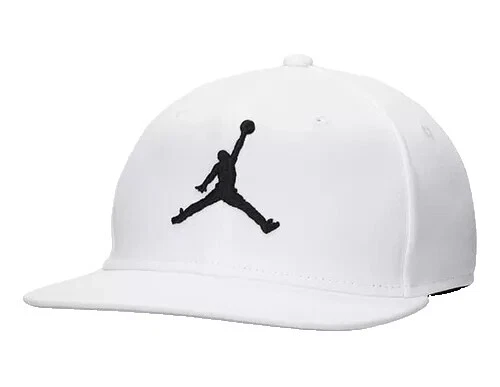 Sombreros de poliéster blanco Jordan para hombres