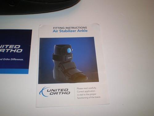 United Ortho Short Air Cam Walker Fracture Boot, Fits Left or Right Medium Black - Bild 11 von 16
