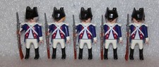 Playmobil Französische 5 X Soldaten Garde BLACK Trupp BRITEN MARINE Franzosen  2