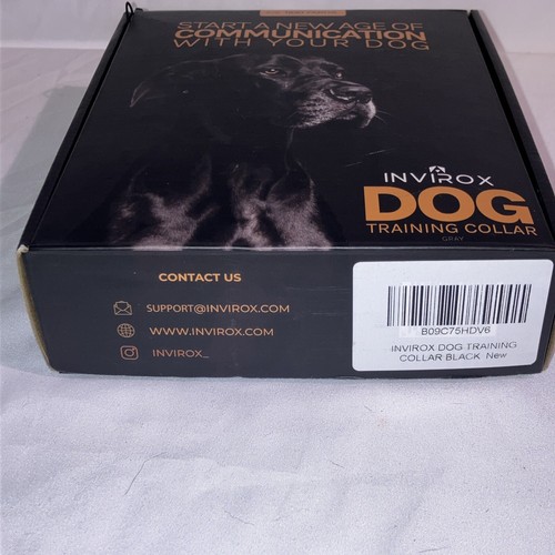 INVIROX Dog Shock Collar for Large Dog 123 Levels Dog Training Open Box - Picture 5 of 10