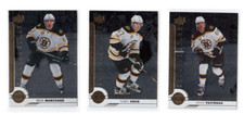 2017-19 Upper Deck Series 1 Boston Bruins Shining Stars Pastrnak Krug Marchand
