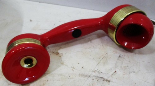 Automatic Electric Round Base Model #40 Circa 1929 Telephone (Red) - Picture 4 of 5