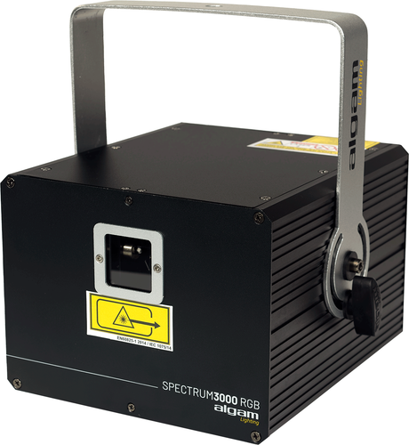 LASER D'ANIMATION RGB PROFESSIONNEL 3000MW ALGAM LIGHTING SPECTRUM3000RGB - Picture 5 of 10