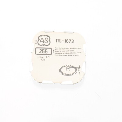 AS 1673, 1739 Hour Wheel Height 1.89 Watch Part #255 Watchmakers (C14D31)
