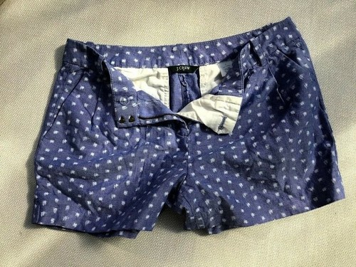 J.Crew Blue And White Shorts - Picture 3 of 10