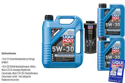 7L Liqui Moly Longtime High Tech 5W-30 Motoröl MotorProtect Öl-Additiv