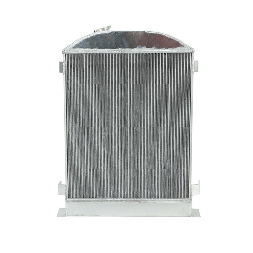 Radiador de aluminio para Ford Hi-Boy 1932 motor Chevy Hot Rod V8 AT/MT 3 filas 62 mm - Imagen 6 de 12