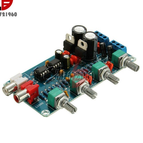 HIFI NE5532 OP-AMP Preamplifier Amplifier Volume EQ Tone Control DIY Kits Board - Picture 22 of 26