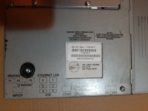 Siemens SIMATIC PC 6BK1800-0WP20-0AA0 - Zdjęcie 3 z 5