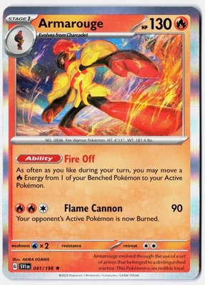 Armarouge 041/198 SV01: Scarlet & Violet Base Set Regular Holo