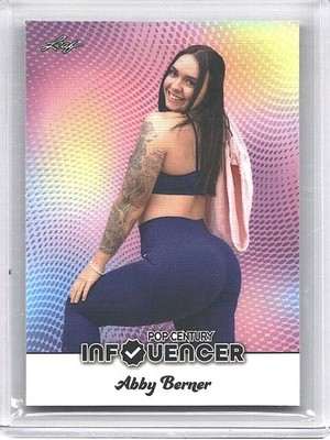 2023 Leaf Pop Century Influencer #IB-8 Abby Berner TikTok /91 FAST SHIP