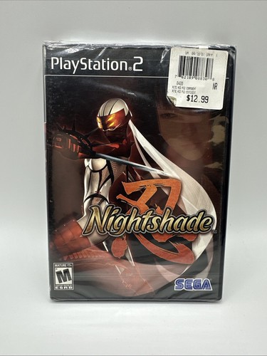 Brand New - Nightshade (Sony Playstation 2, PS2) Factory Sealed