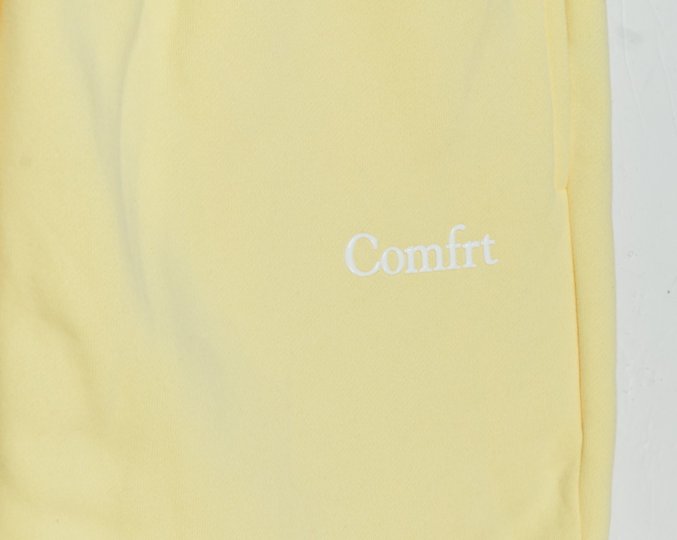 COMFRT Clothing Sweatpants Adult Medium Yellow Heavyweight Pull-On Relaxed Fit