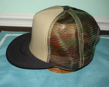 District Flat Bill Snapback Trucker Camp Cap  New!