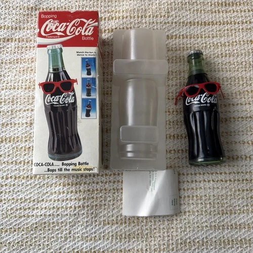 Vintage Takara Japan Cola Cola Dancing bottle working from 1991 With Box!