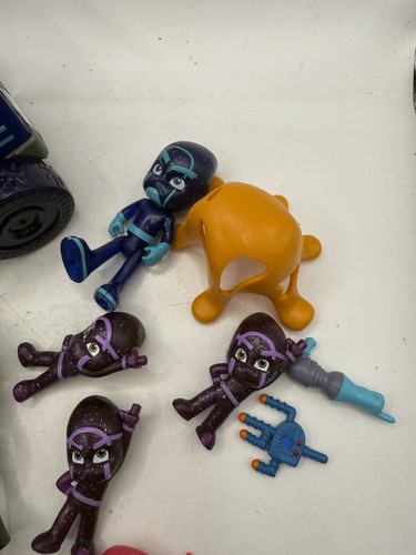 PJ Masks Vehículo Noche Ninja Autobús Y Estatuilla 13 Piezas Juego Juego Juego Juego de Rol - Imagen 5 de 8