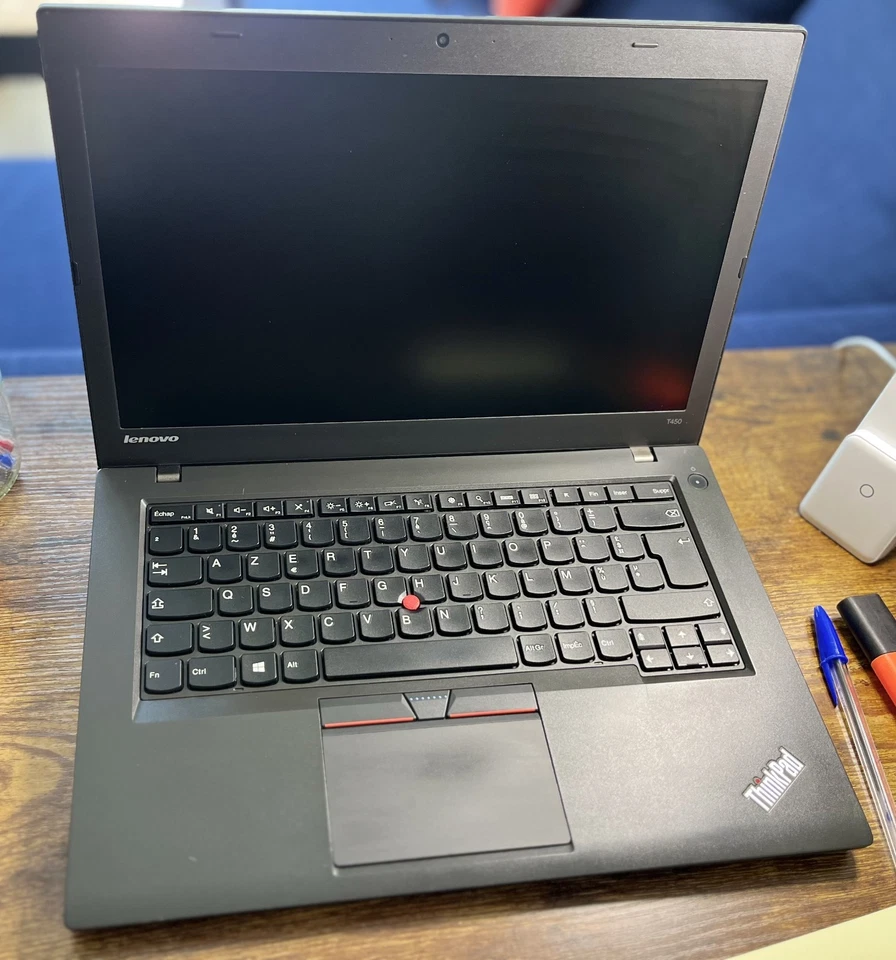 Lenovo ThinkPad T450 · i5-5300U · 8GB · 256GB, photo 2 sur 5