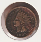 US Rare Old West 1903 Indian Head Penny Coin American Collection Shield Cent USA