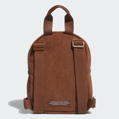 Adidas Corduroy Trefoil 2.0 Mini Backpack Preloved Brown IU9312 | eBay