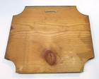 Western Stagecoach 7x9 Oval Rope Framed Canvas Print on 11x13 Pine Wood Plaque — photo 3
