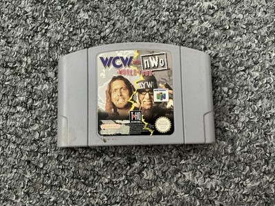 ORIGINAL NINTENDO 64 WCW VS NWO WORLD TOUR SPIEL 1998 THQ INTERNATIONAL