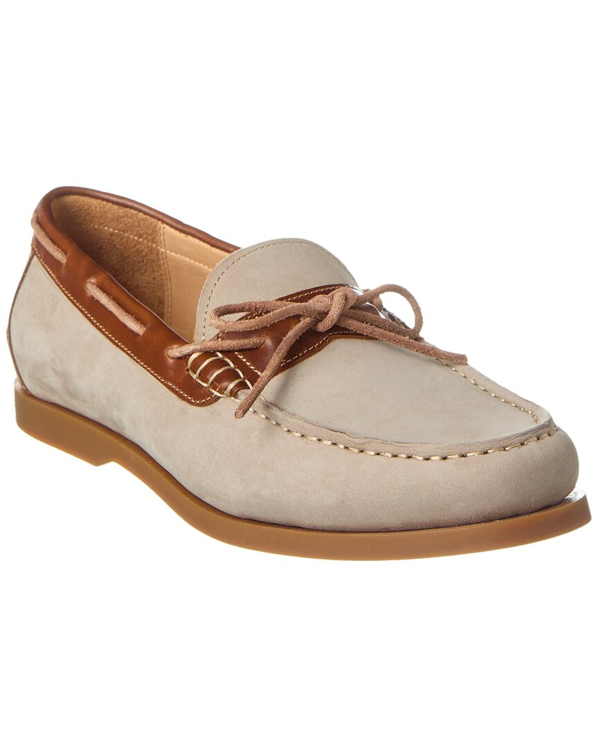 Кожаные мокасины Brass Mark Hawkeye мужские серые 11