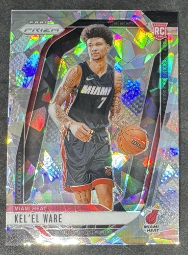Kel’el Ware 2024-25 Panini Prizm Rookie Silver Ice Prizm RC #248 Heat