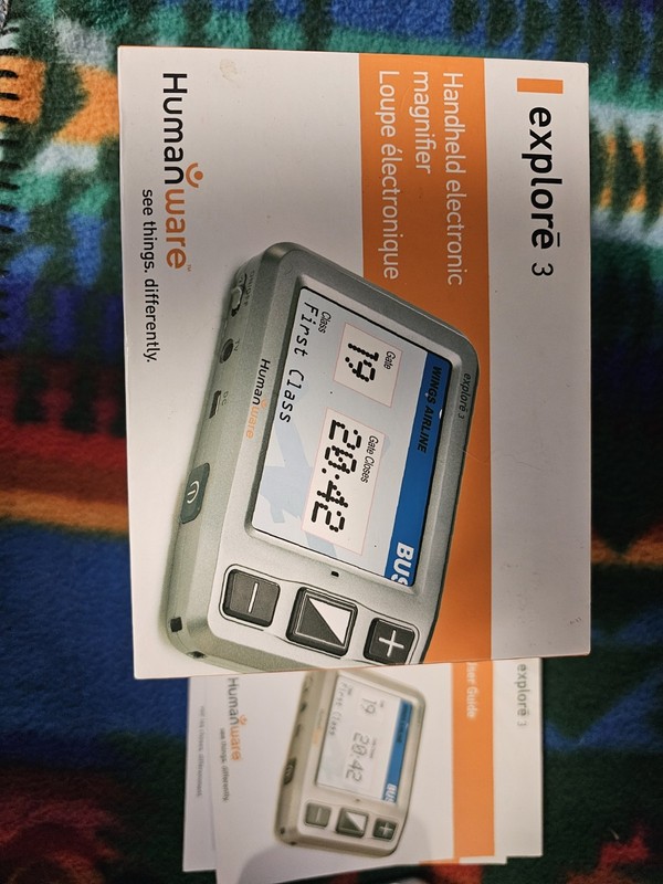 Humanware Explore 3 Low Vision Aide 