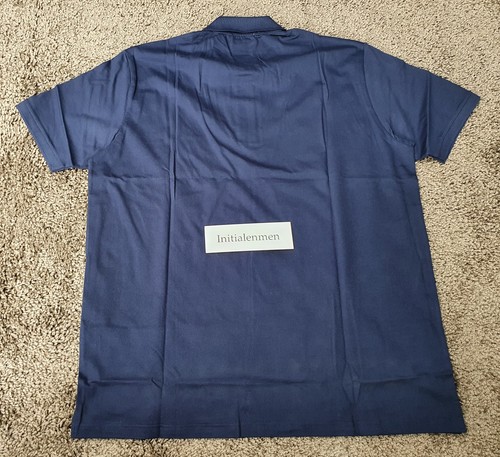 Rolex XLarge AD Hombres Camisas Bordadas AZUL MARINO 95% Algodón XL Nuevo en BOLSO - Imagen 9 de 10