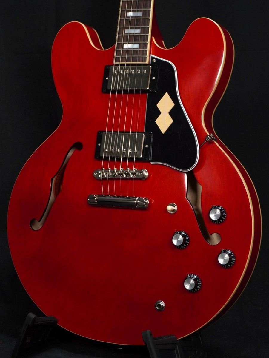 ギター epiphone es 335 eb Epiphone ES-335 Figured Raspberry Tea Burst セミアコギター