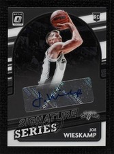 2021-22 Panini Donruss Optic Signature Series Joe Wieskamp #SS-JWK Auto 0q5m