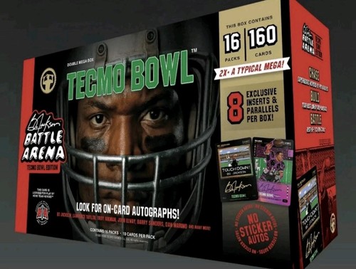 Bo Jackson Battle Arena Tecmo Bowl Double Mega Box CONFIRMED PRESALE 6/18 Releas