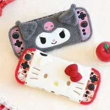 Cartoon Plush Protective Case for Nintendo Switch 2 (2025) Shell Joy Con Cover