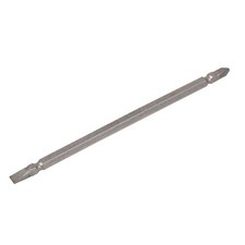 Magnetic PH2 Phillips 6mm Slotted Double End Screwdriver Bit