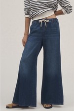 NWOT PILCRO ADI Pull On Mid Rise Wide Leg Flares Small 148