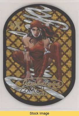 2023 Fleer Ultra Midnight Sons Jambalaya Elektra #15 READ 7ec