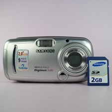 Samsung Digital Camera Digimax A400 4.0MP Silver Tested