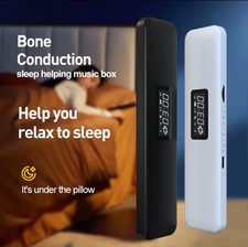 Bone Conduction Sleep Speaker with Timer and Bluetooth   White Noise Soundbar