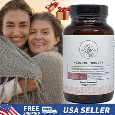 Happy Mammoth Hormone Harmony Natural Hormonal Support for Women 72 Capsules
