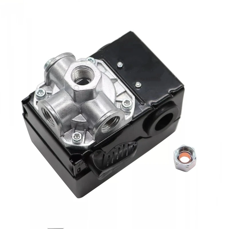 Interruptor de presión para compresor de aire alternativo Ingersoll Rand 5 HP 23474570 Foto 4 de 4